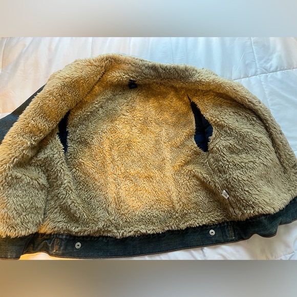 GAP Jackets & Coats Gap Womens Sherpa Lined Denim Jacket Poshmark